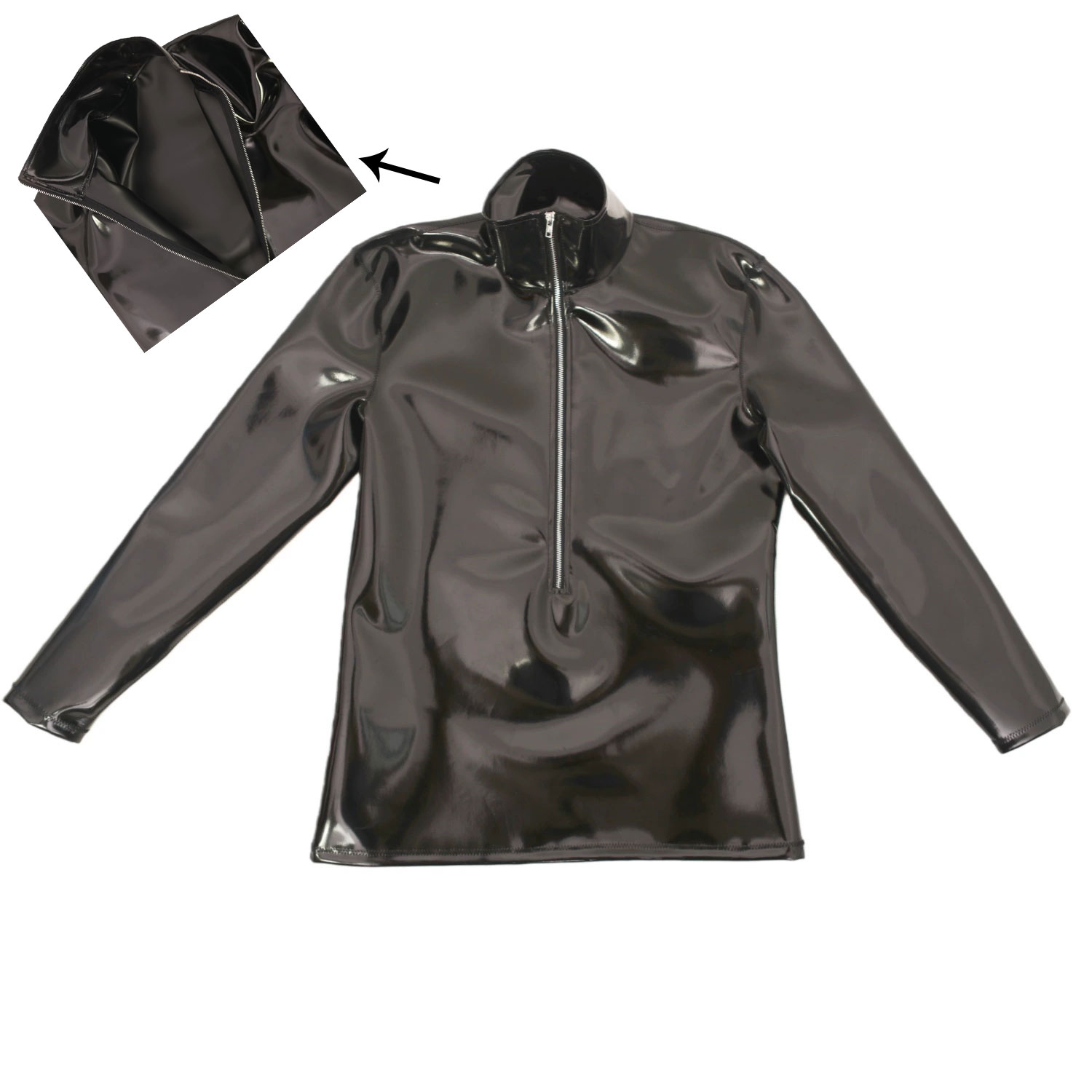 Mens Fashion Top - Neue Mode Tuch Latex männer T-shirts