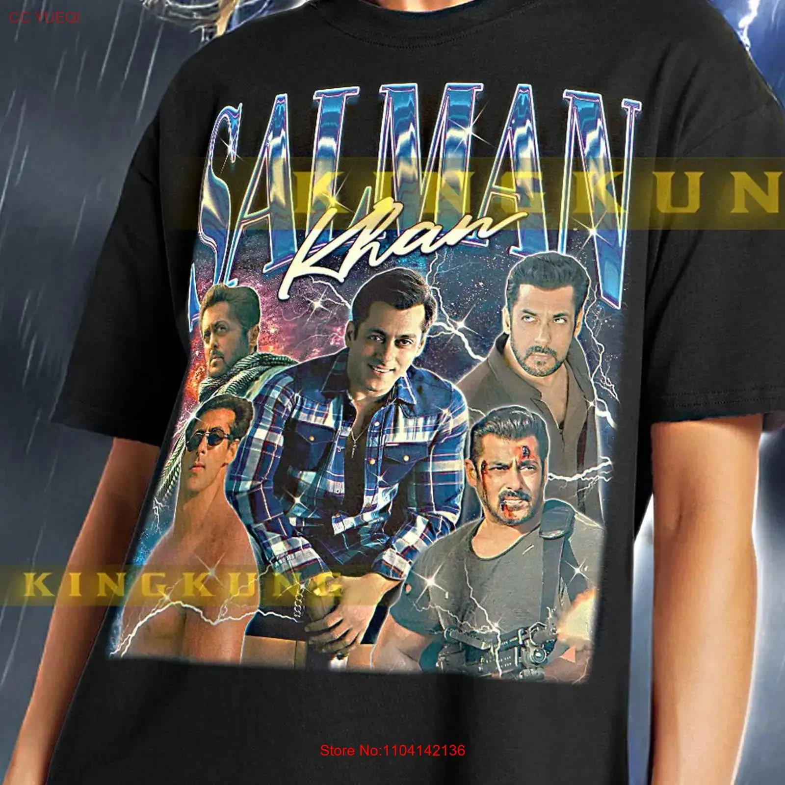 Mens Fashion In The 90S - SALMAN KHAN T-Shirt Vintage Retro 90er