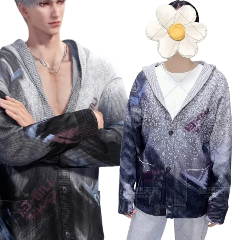 Mens Fashion Jumpers - Sylus Kostüm Game Love and Deepspace