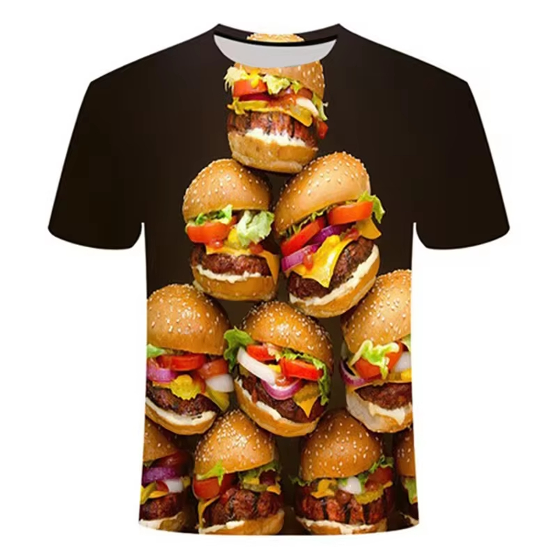 Lustiges 3D-gedrucktes T-Shirt – Men'S Fashion Hamburg Bewertung und Preis