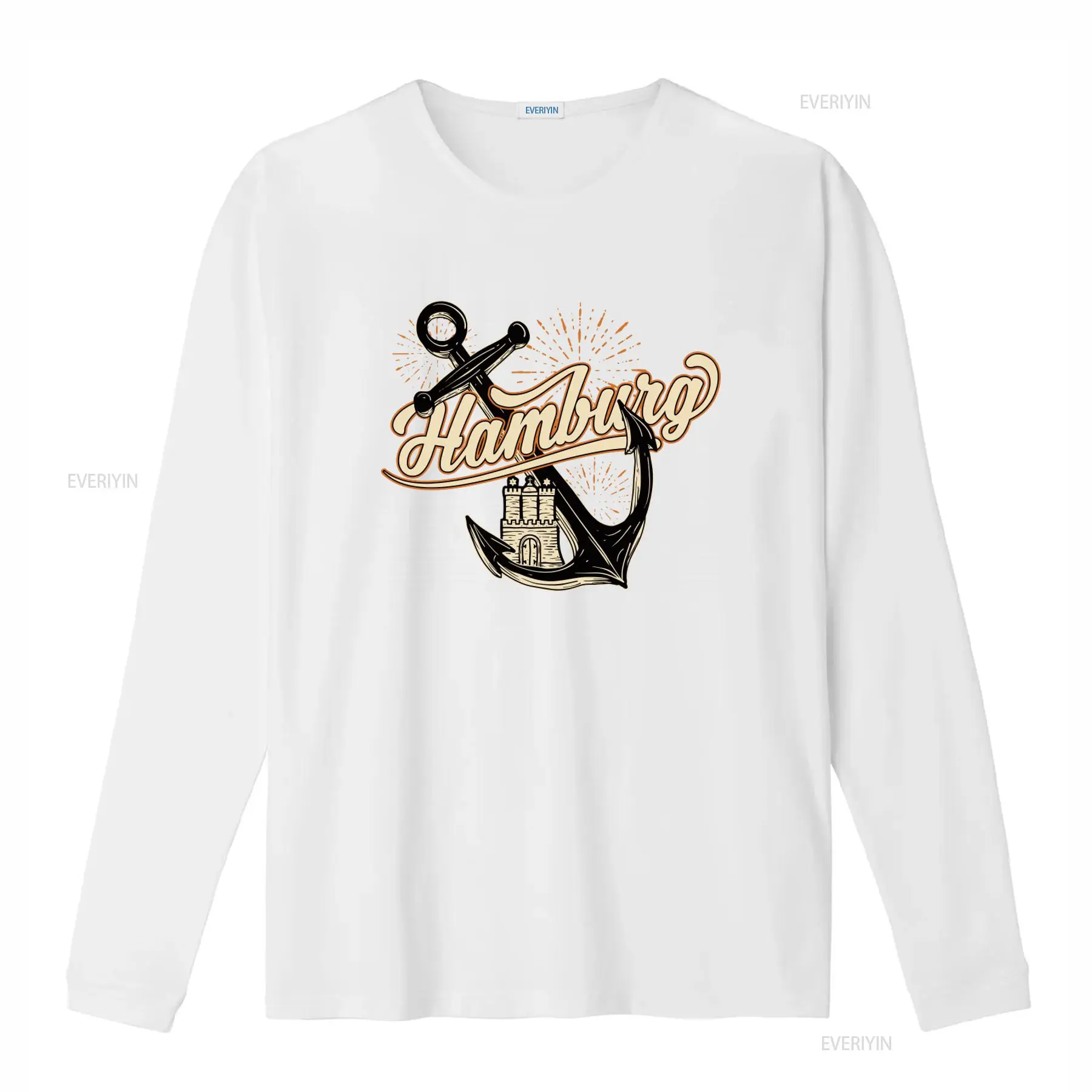 Herren-T-Shirt mit Hamburger-A – Men'S Fashion Hamburg Bewertung und Preis