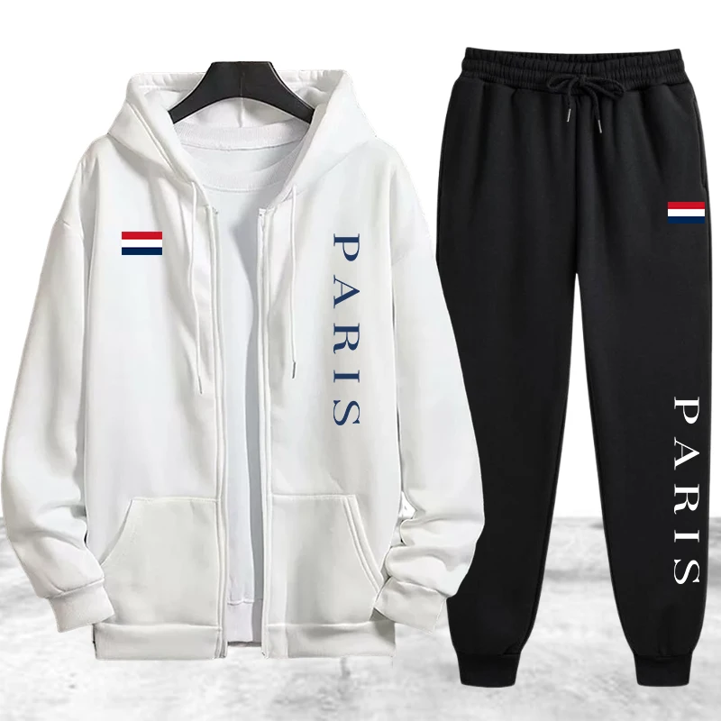 Paris Printing Herren-Training – Mens Fashion Zip Up Bewertung und Preis
