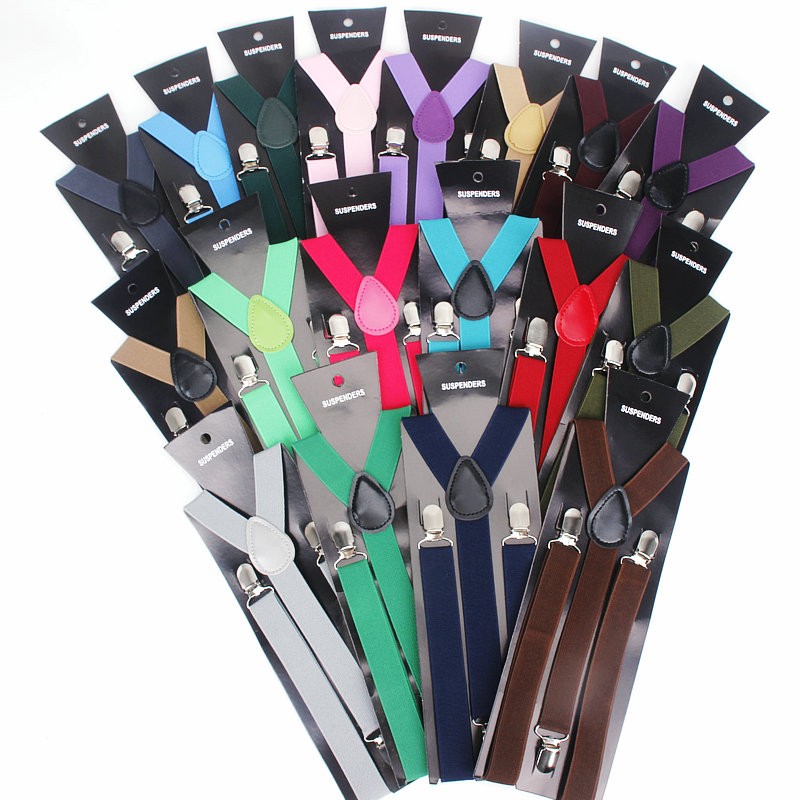 Heißer Verkauf Elastische Lede – Suspenders Clip Men Bewertung und Preis