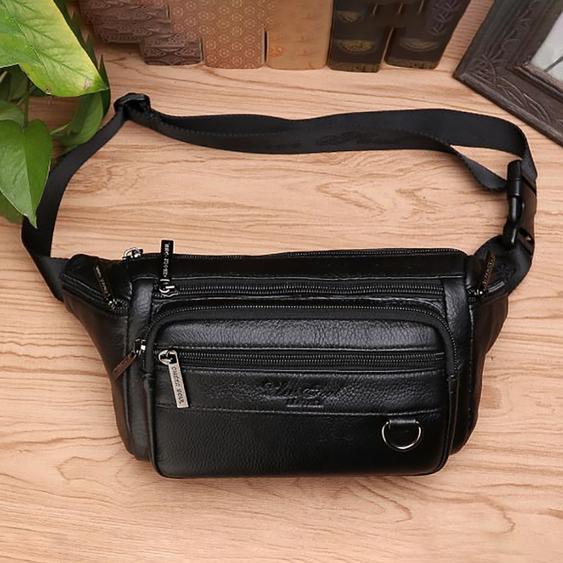 Herren Gürteltasche, Sling-Bru – Leather Belt Braided Bewertung und Preis