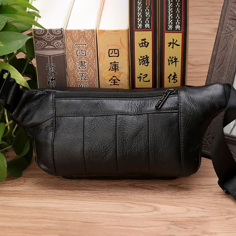 Herren Gürteltasche, Sling-Bru – Leather Belt Braided Bewertung und Preis
