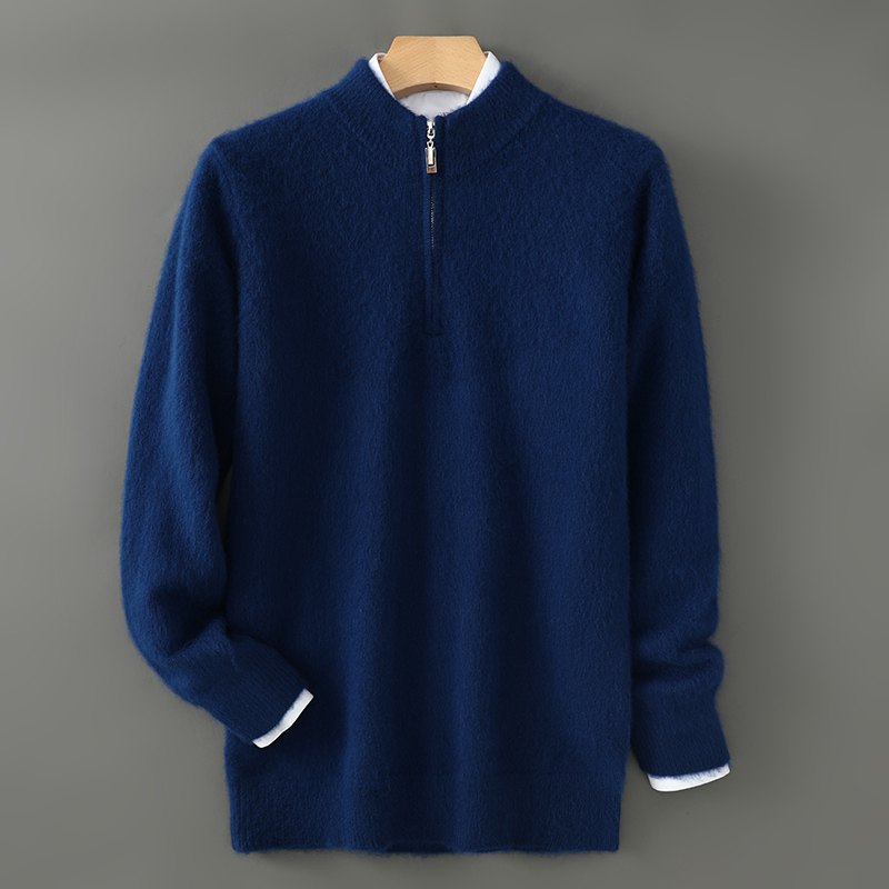 Herrenpullover 2024, Herbst/Wi – Men'S Fashion Zip Sweater Bewertung und Preis