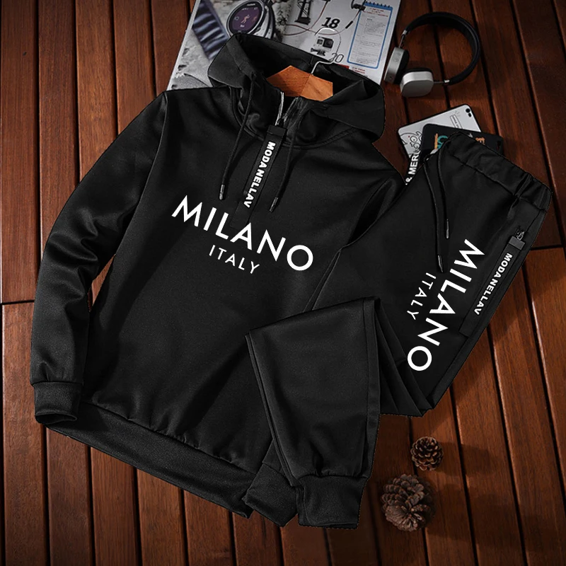 Modischer Herren-Trainingsanzu – Streetwear Hoodie Bewertung und Preis