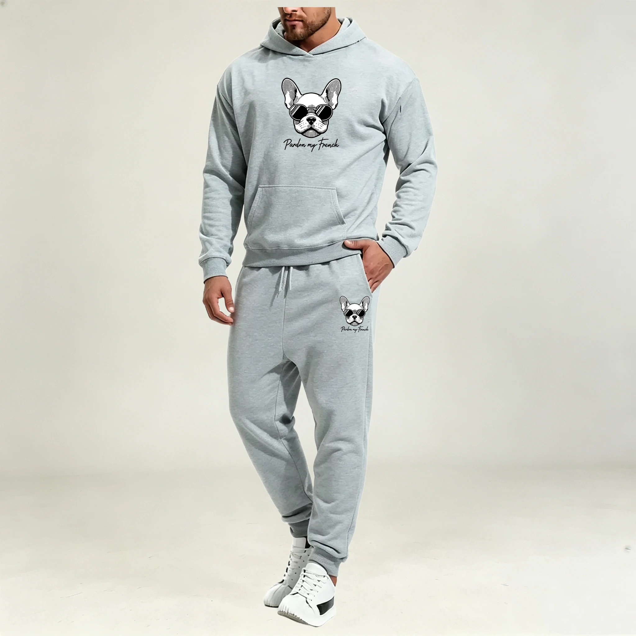 Herren-Bekleidungssets 2-teili – Streetwear Hoodie Bewertung und Preis