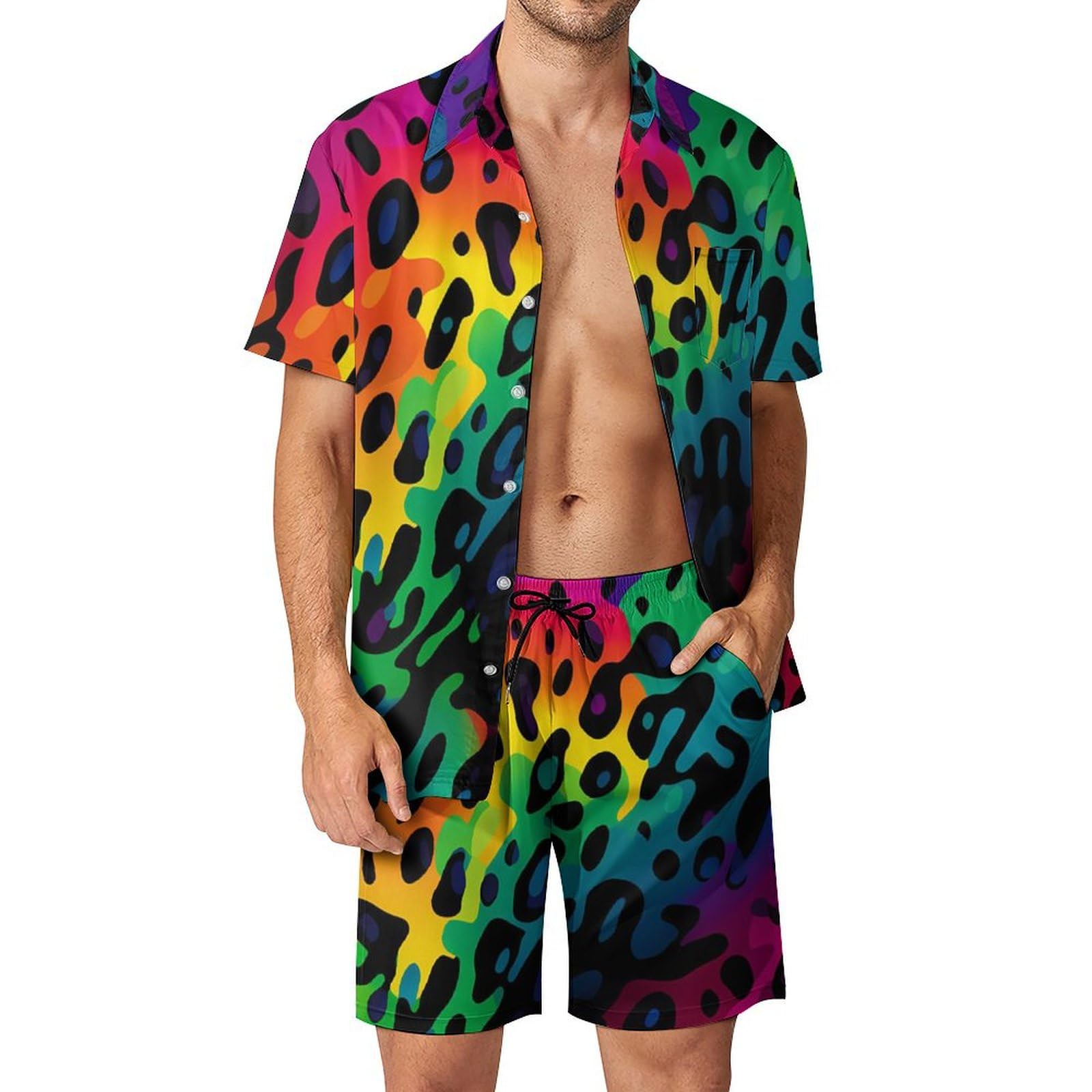 Sommer Unregelmäßiger Geometri – Men'S Fashion Usa Bewertung und Preis