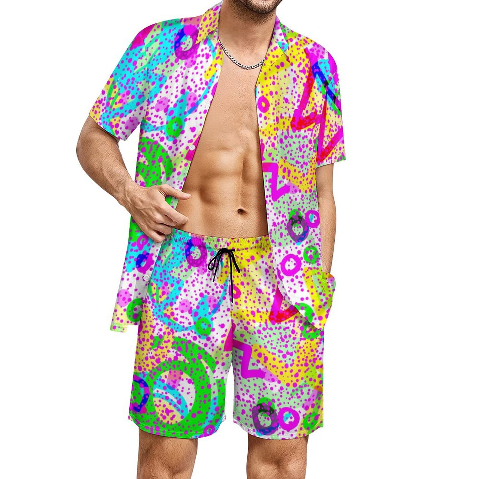 Sommer Unregelmäßiger Geometri – Men'S Fashion Usa Bewertung und Preis
