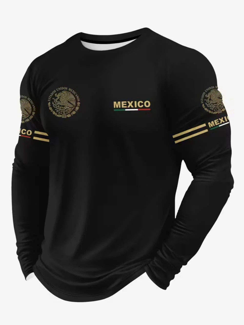 Herren-T-Shirt mit Mexiko-Adle – Men'S Fashion Usa Bewertung und Preis