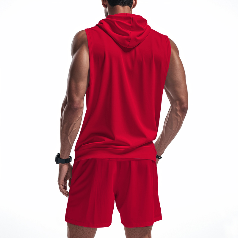 Herrenanzug Ärmelloses Hoodie- – Mens Fashion Zip Up Bewertung und Preis