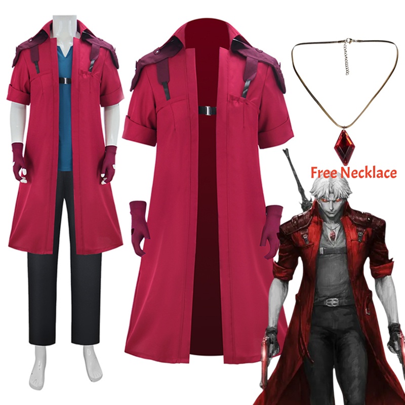 DMC5 Devil May Cry Dante Cospl – Trench Coat Men Bewertung und Preis