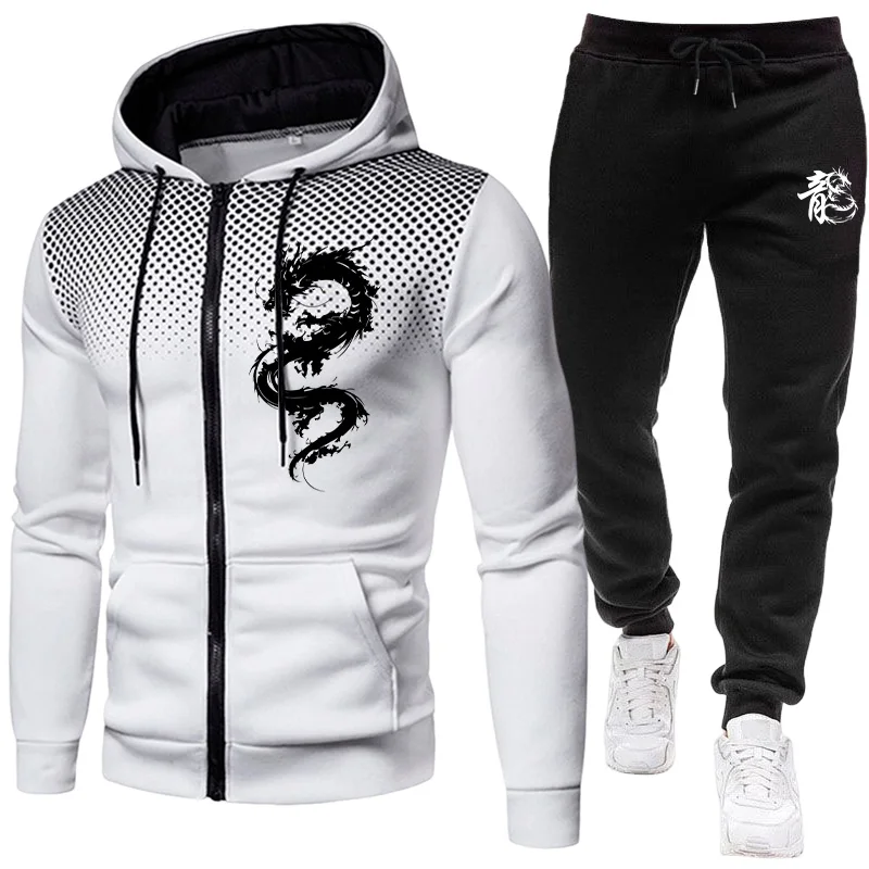 Herren Paris Drachenmuster Mod – Mens Fashion Zip Up Bewertung und Preis