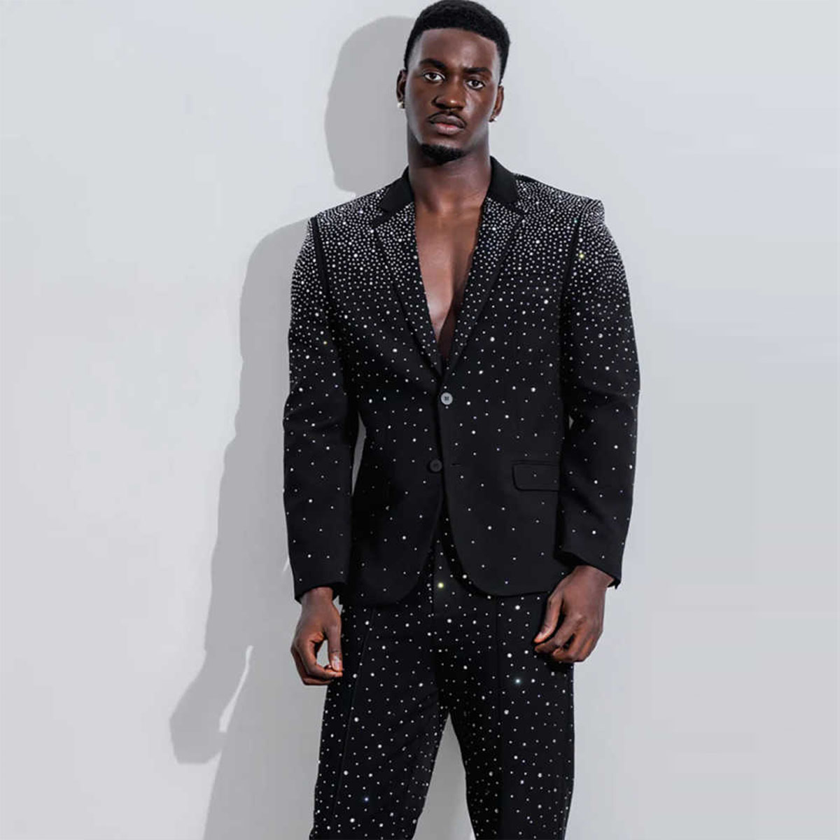 Luxuriöse Diamant-Herrenanzüge – Mens Fashion Blazer Bewertung und Preis