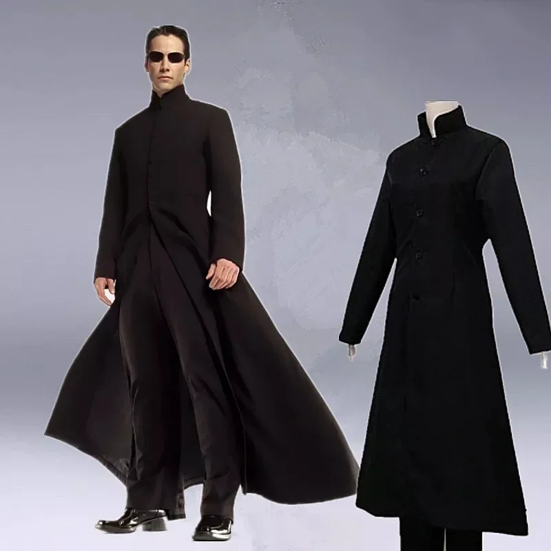Herren Matrix Neo Cosplay Komp – Trench Coat Men Bewertung und Preis