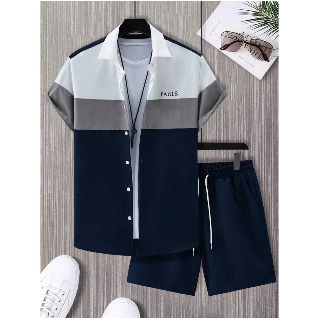 Herrenmode-Anzug, blau-weiß pa – Men'S Fashion Usa Bewertung und Preis