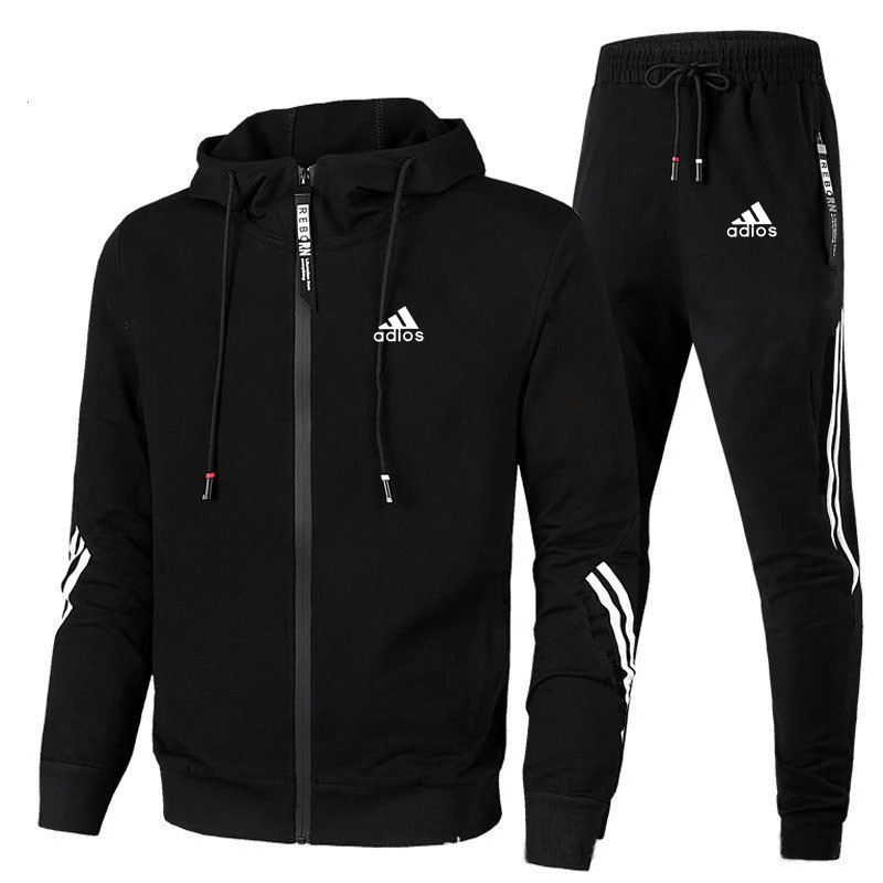 Frühling Herbst Herren Trainin – Mens Fashion Zip Up Bewertung und Preis