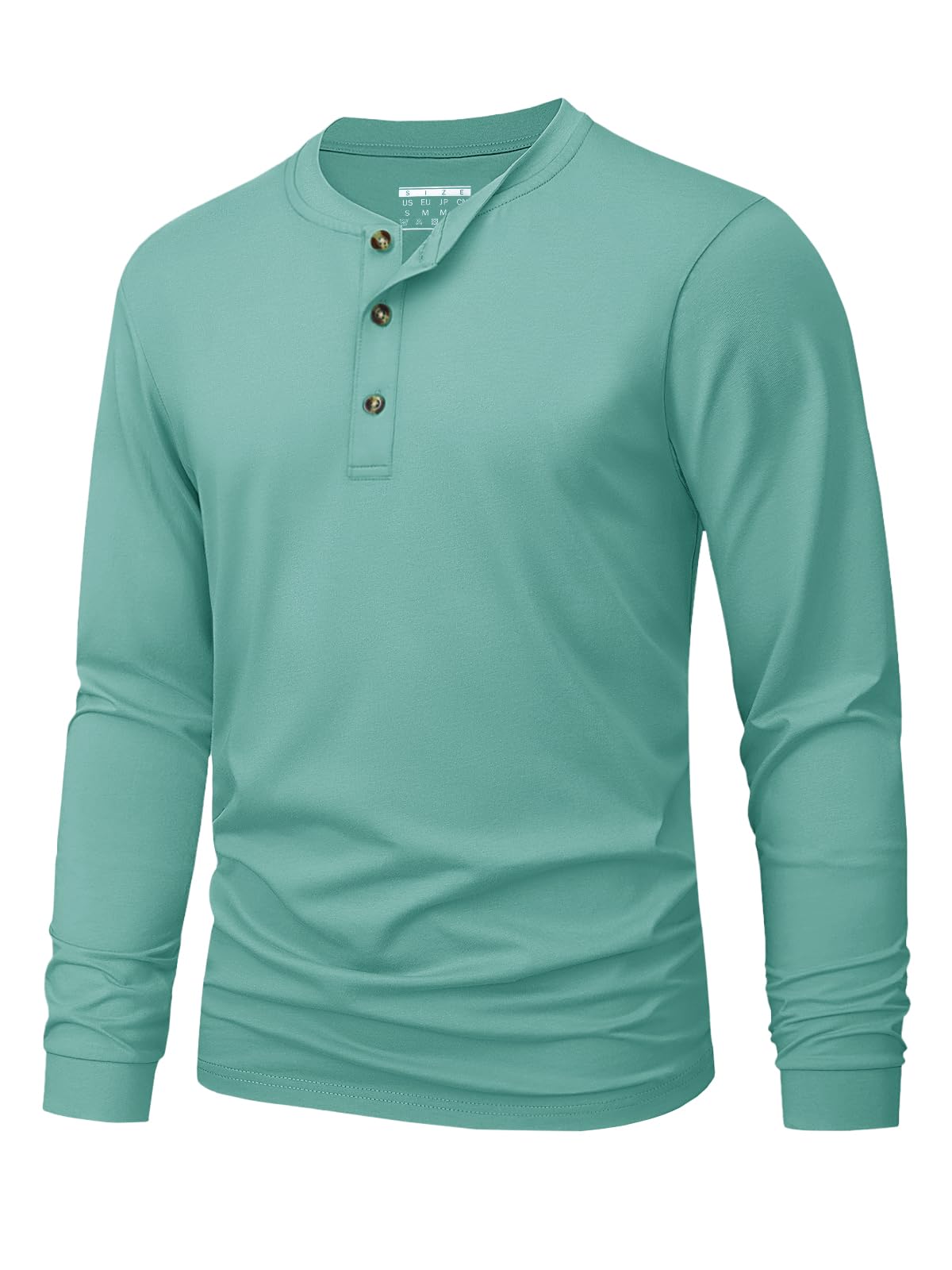 Herren-Henley-T-Shirt, schlich – Men'S Fashion Usa Bewertung und Preis