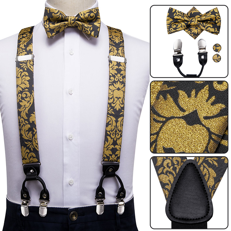 Hallo-Krawatte Seide Erwachsen – Suspenders Clip Men Bewertung und Preis