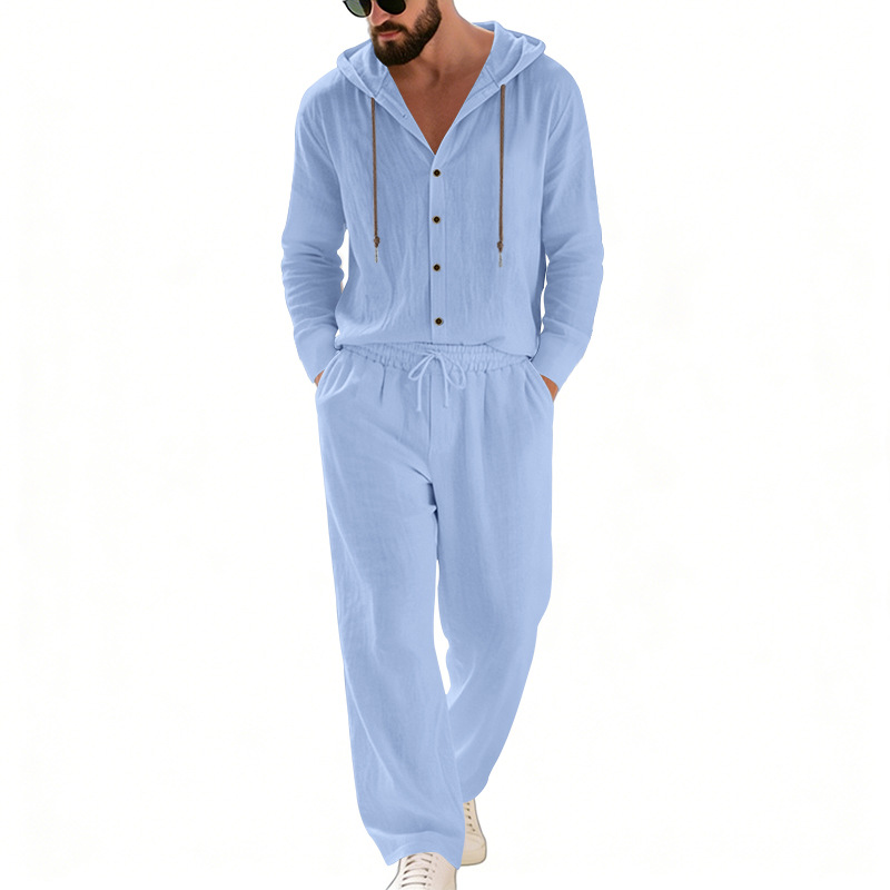 Herren Leinen Freizeitanzug, K – Linen Shirt Summer Bewertung und Preis