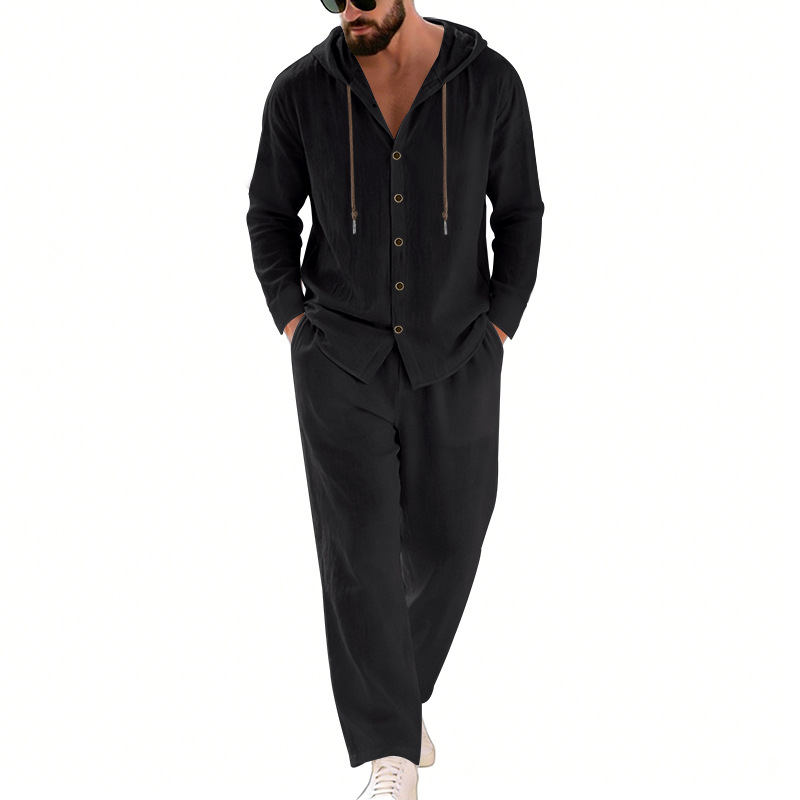 Herren Leinen Freizeitanzug, K – Linen Shirt Summer Bewertung und Preis