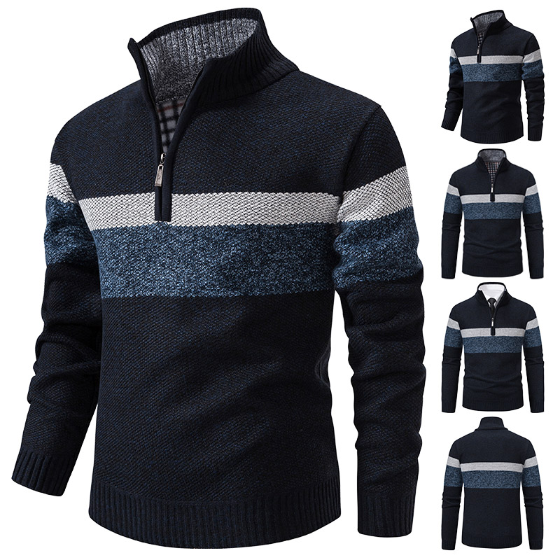 Herren Winterpullover Rollkrag – Men'S Fashion Zip Sweater Bewertung und Preis